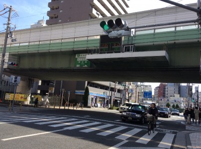 かつて名呉橋が架かっていた恵美須町近辺 2017